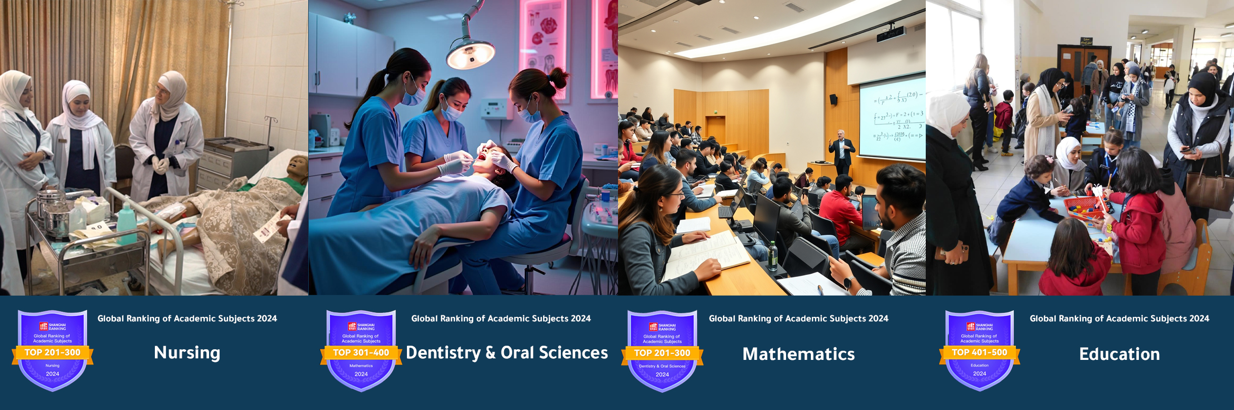 Gloabal Ranking - Shanghai - The University of Jordan